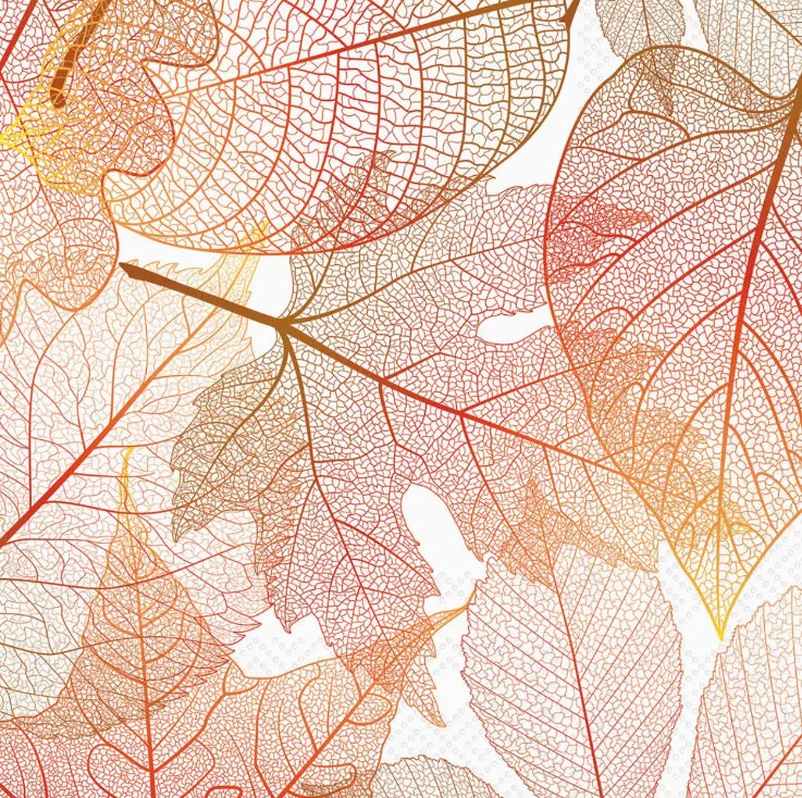 Leaves Fall Paper Napkins