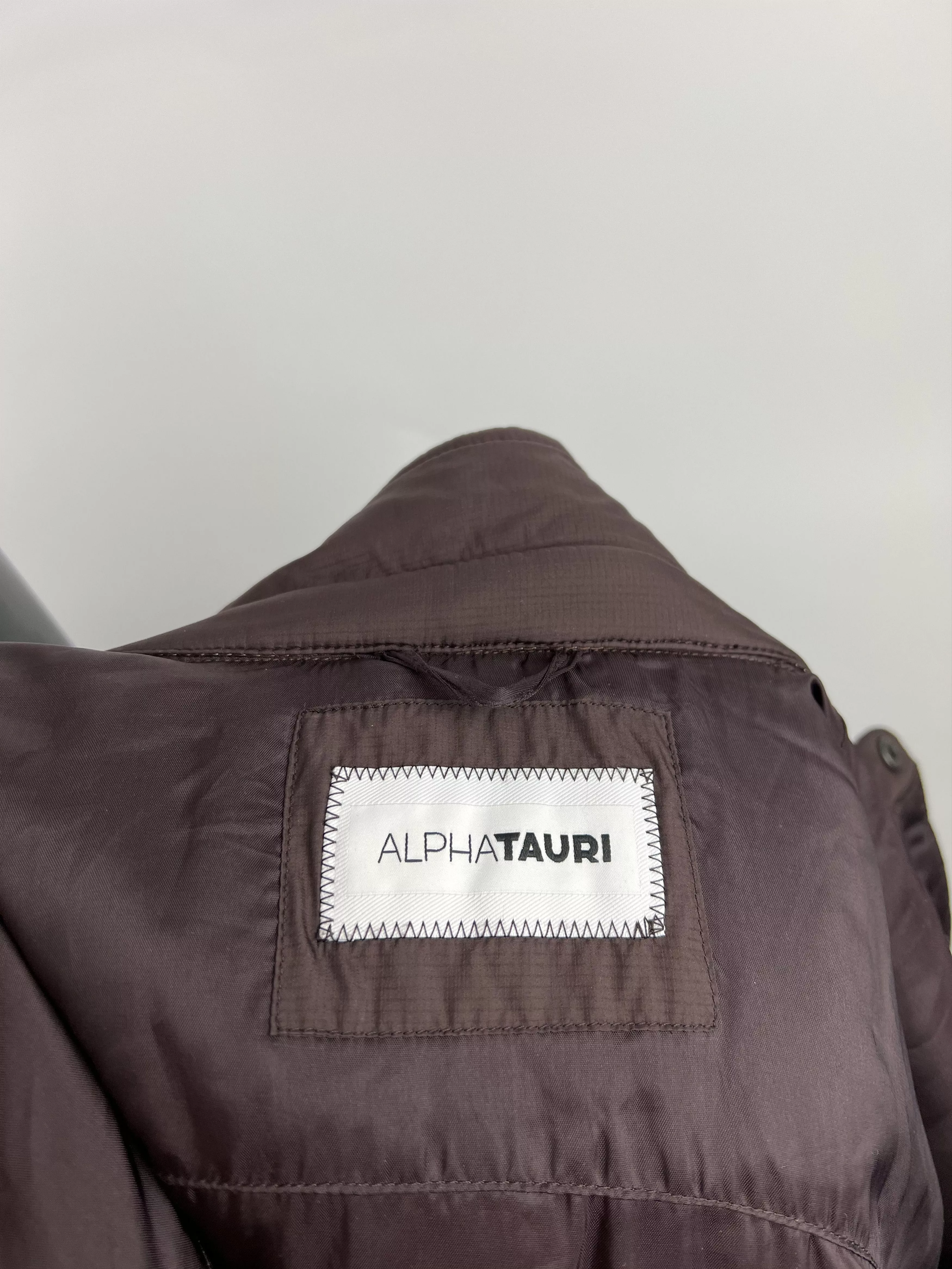 Designer Light Jackets Designer × Other Alpha Tauri Men's Wool Nylon Jacket Overshirt Size XL Red