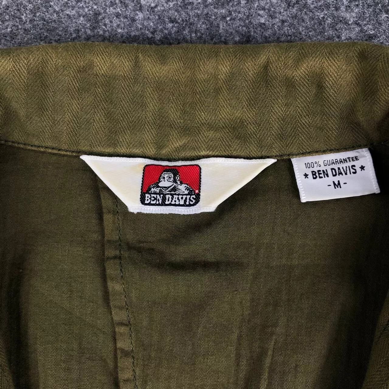 Ben Davis Light Jackets Ben Davis × Vintage Ben Davis Rare Design jacket Inspired by Vintage Army Green Streetwear