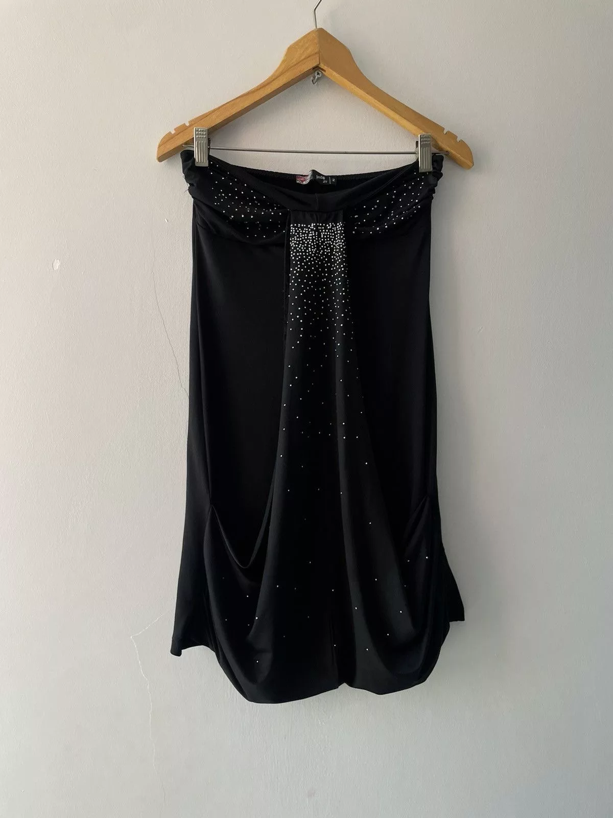 Vintage Mini Dresses Vintage Y2k dress Black