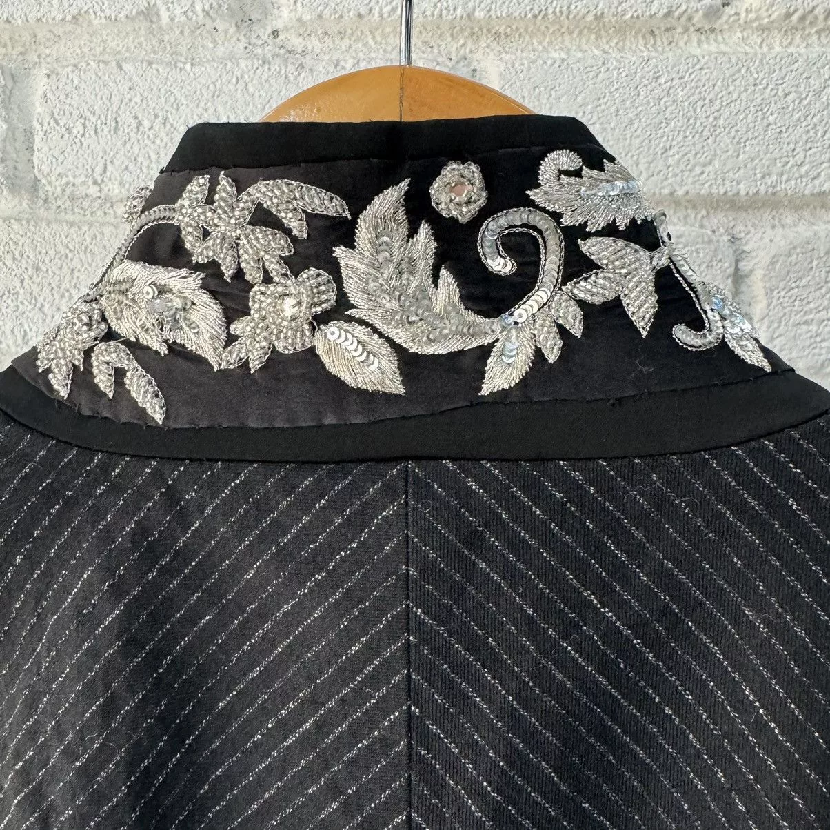 Kenzo Blazers Kenzo Defile Embroidery Blazer Black