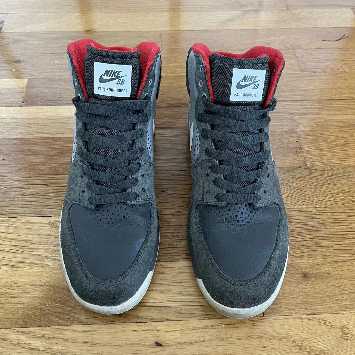 Nike SB Hi Top Sneakers Nike SB P-Rod 7 Gray