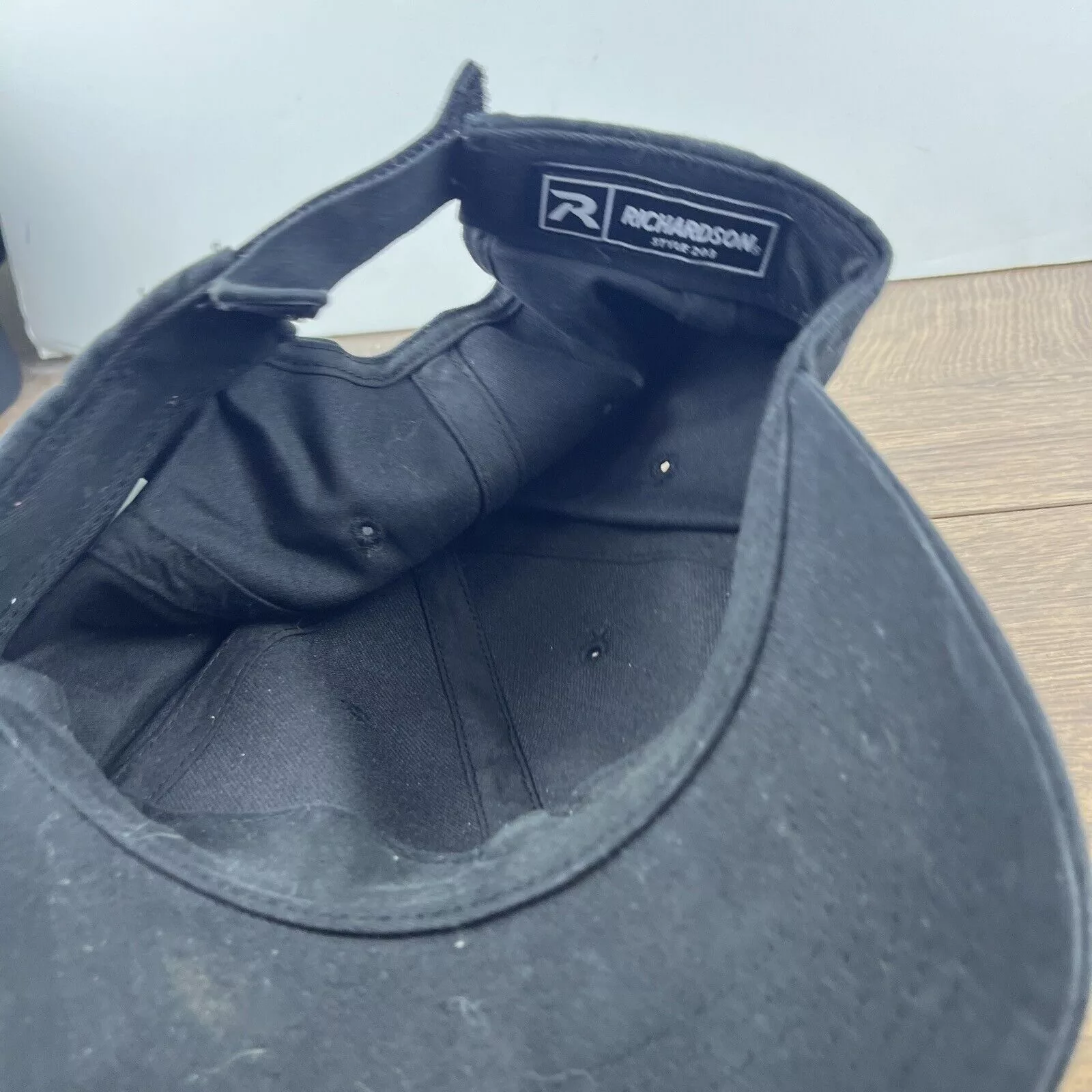 Other Hats Other Plain Black Hat Adjustable Adult Size Hat Plain Black Cap