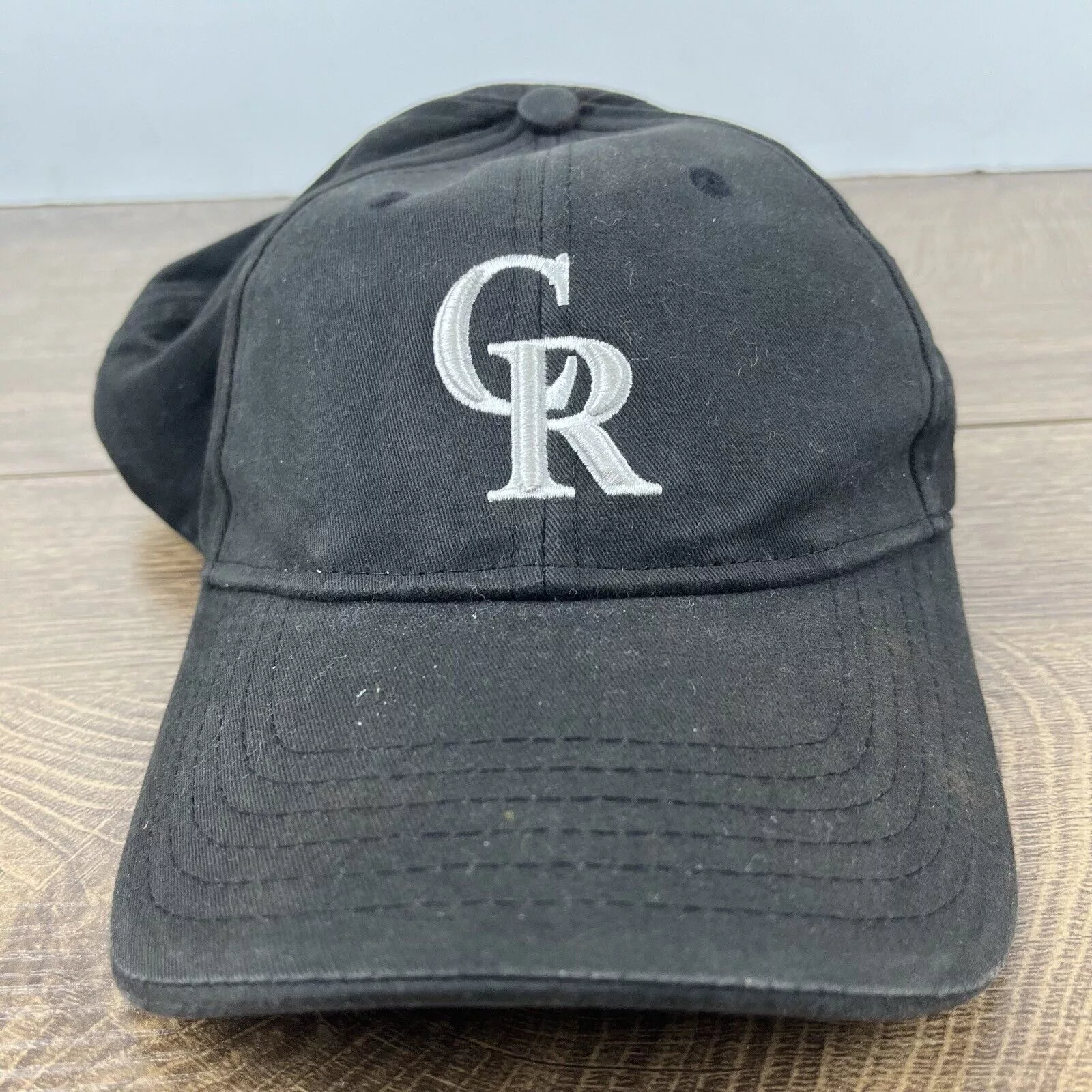 Other Hats Other Colorado Rockies MLB Hat Black Cap Hat Adjustable Hat Black