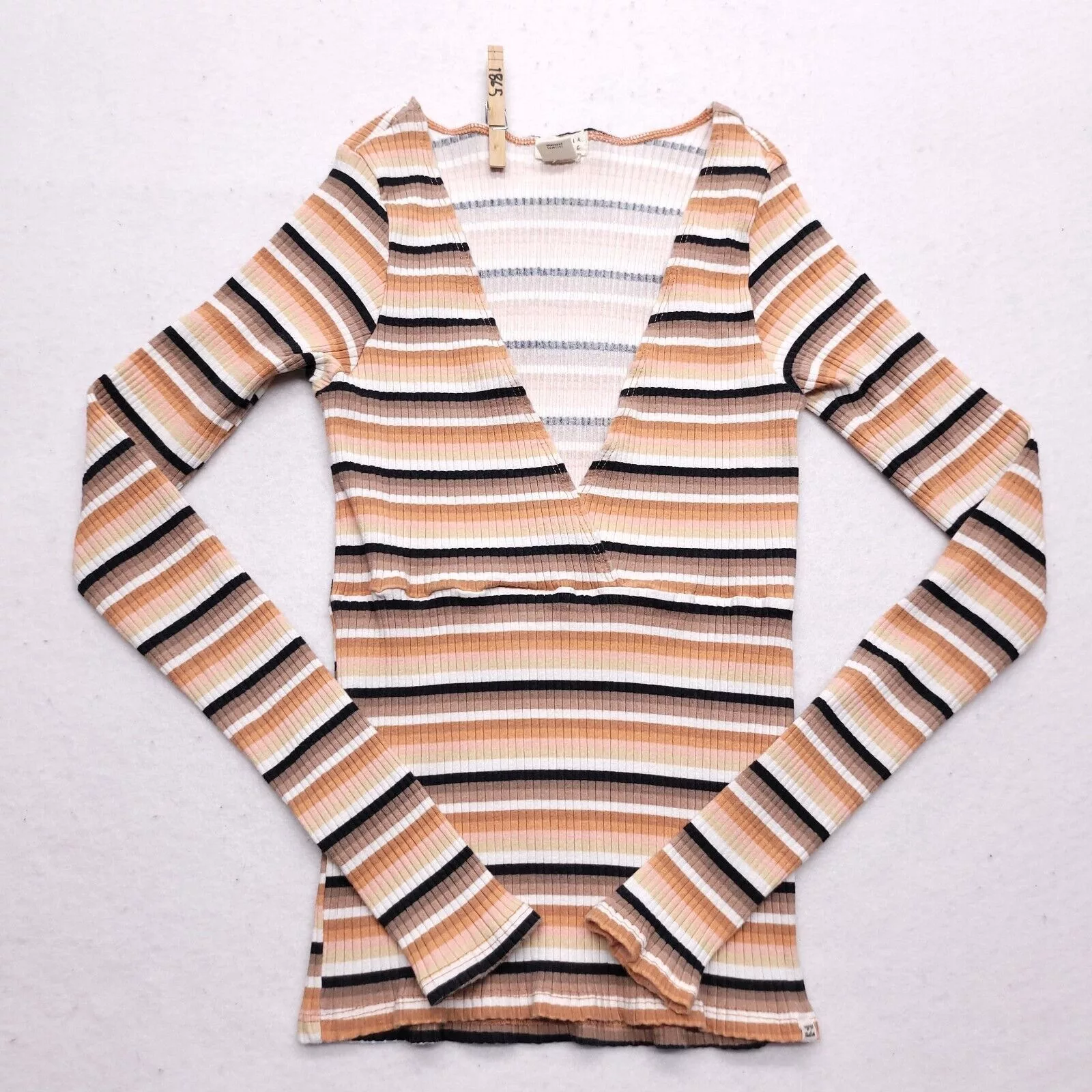 Billabong Blouses Billabong Casual Pullover Top Womens Size Medium Multi-Color