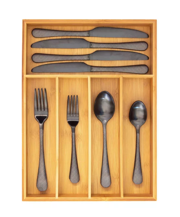 Bamboo Drawer Organizer