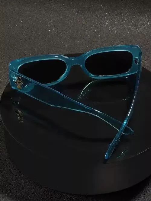Electric Visual Glasses Electric Visual PUNK STYLE SUNGLASSES ACRYLIC BLUE Vintage