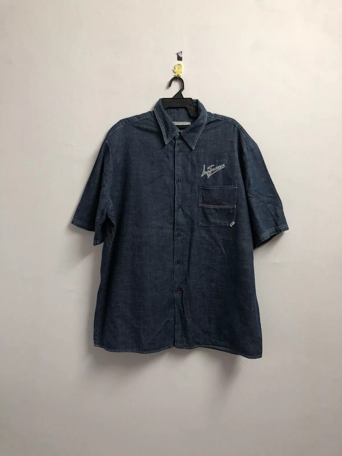 Iceberg Shirts Button Ups ICEBERG Denim Shirt Icejeans Red