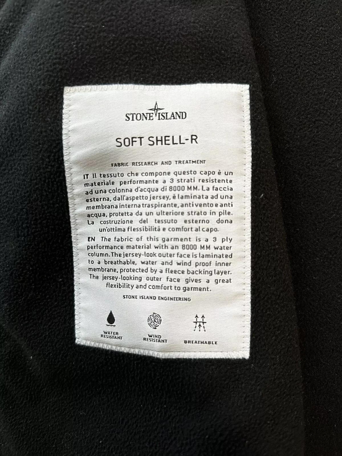 Stone Island Parkas 2 Items | Stone Island Coat + Soft Shell Jacket Black