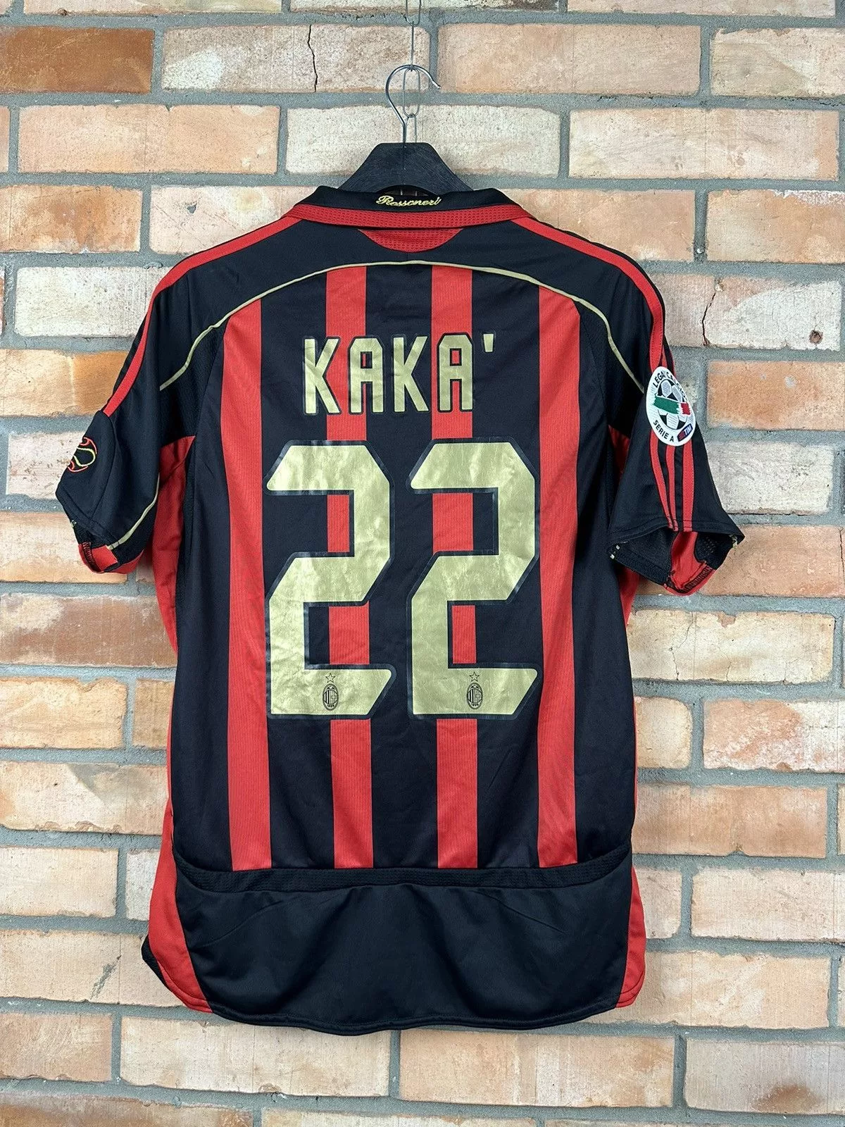 Adidas Jerseys Adidas × Vintage KAKA Vintage Adidas Milan Jersey Red