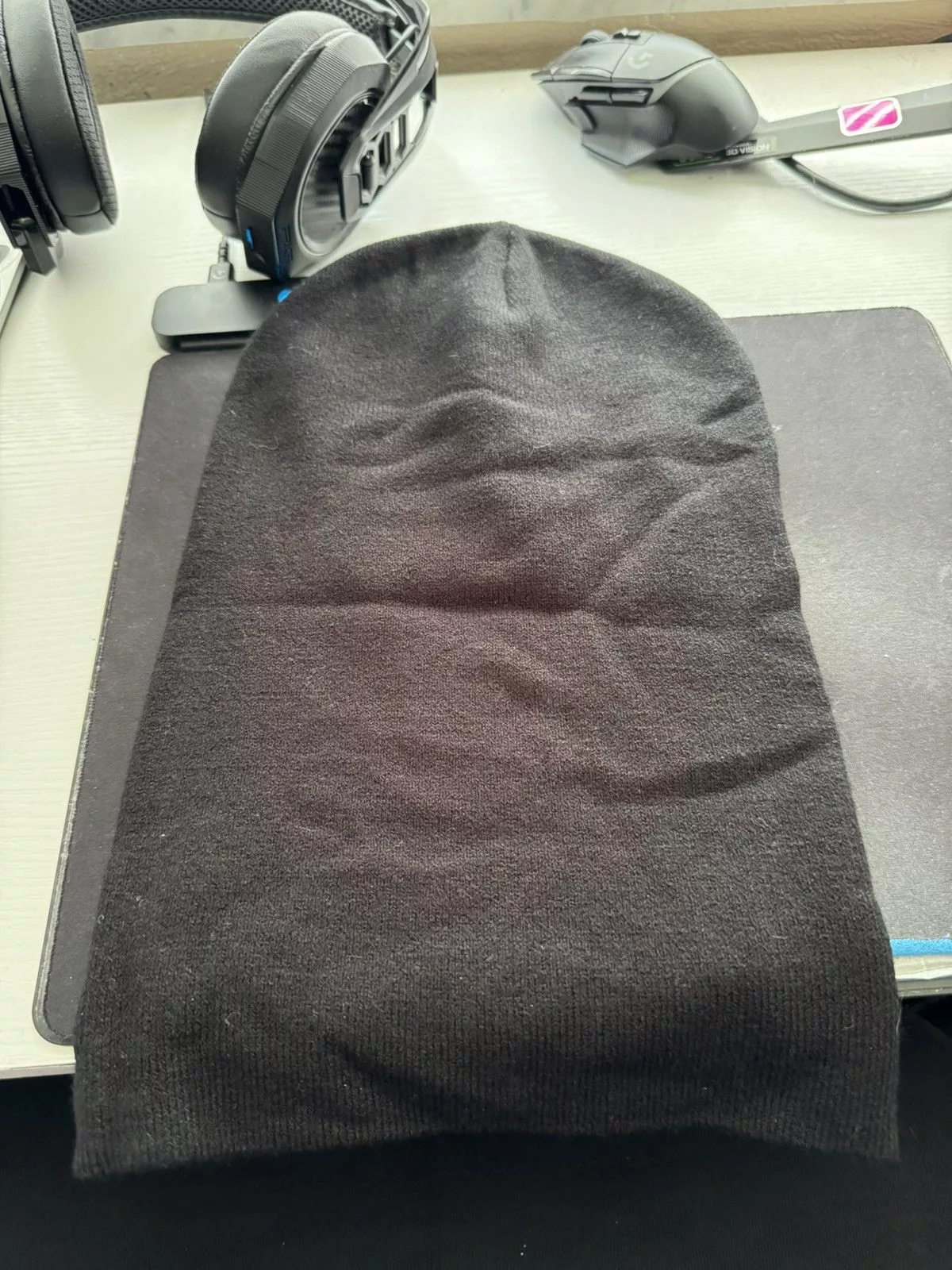 Market Miscellaneous Market Smily ski mask Black