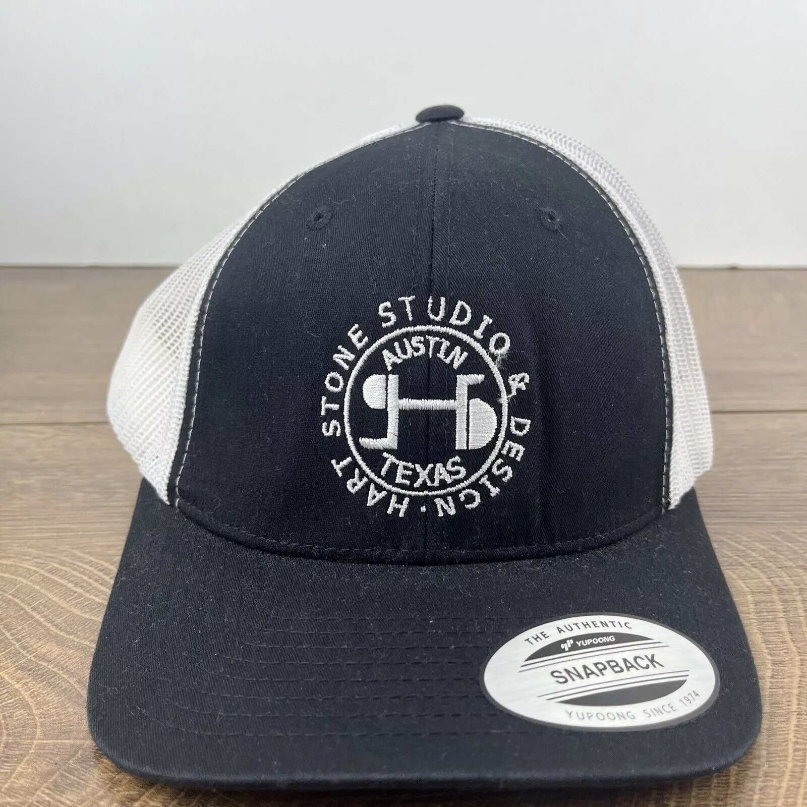 Other Hats Other Hart Stone Studio & Design Snapback Hat Black Hat Adjustable