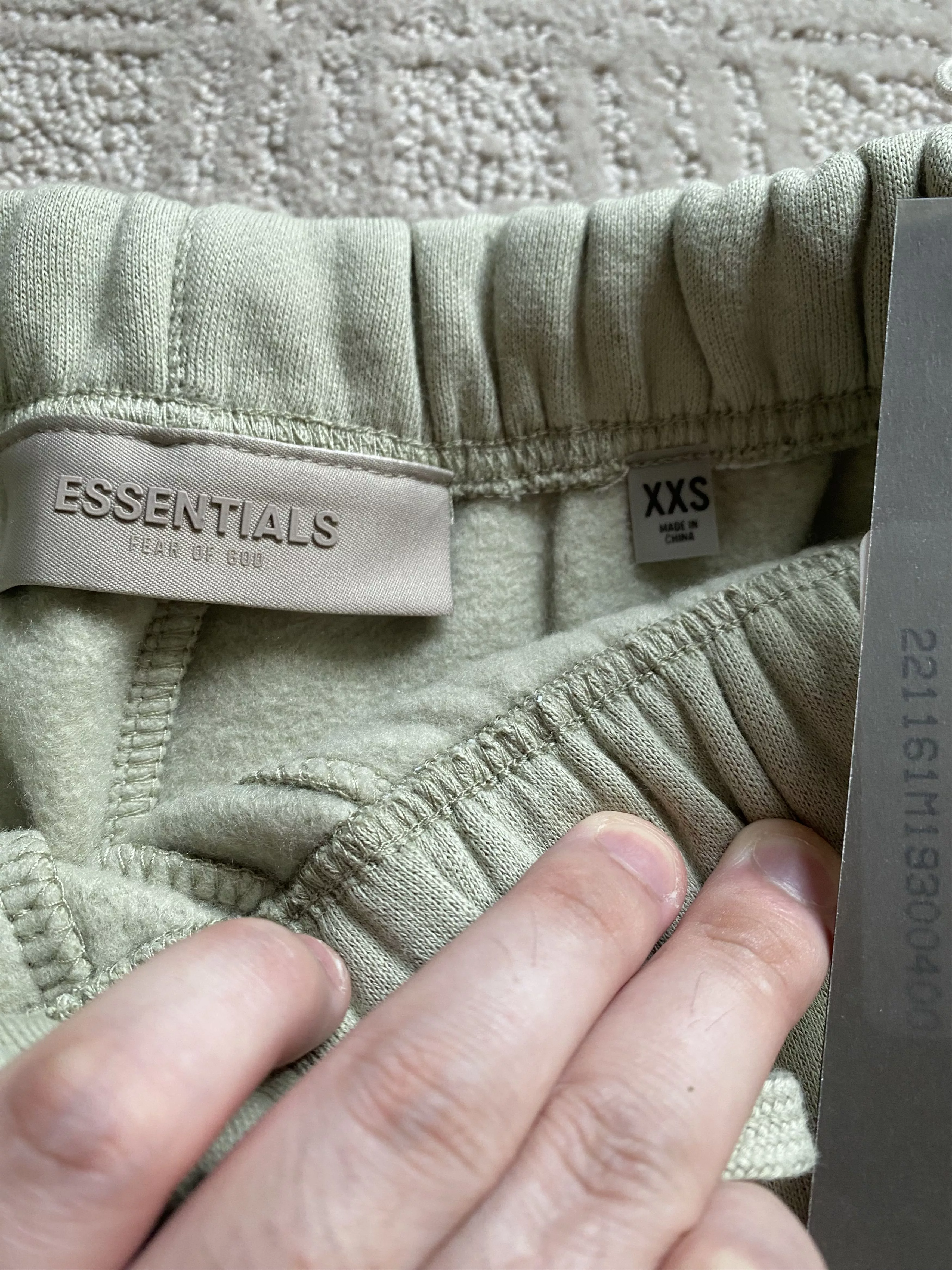 Essentials Sweatpants Joggers Essentials Shorts Green