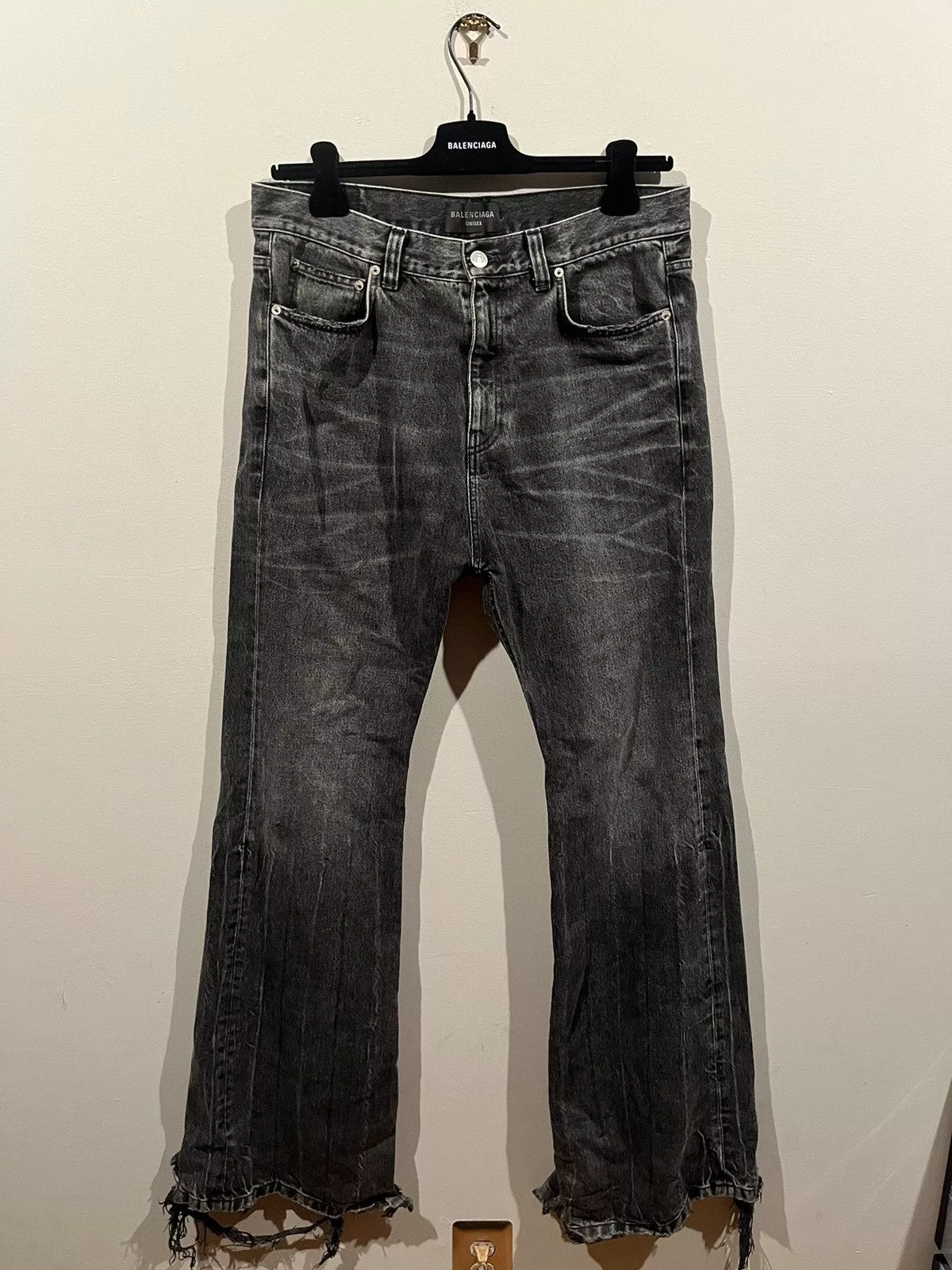 Balenciaga Denim Balenciaga Lost Tape Denim Black