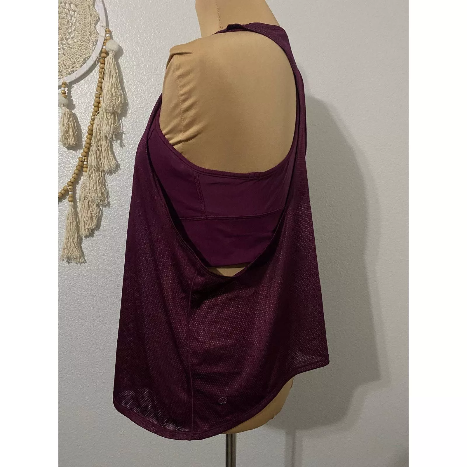 Lululemon Blouses lululemon tank top size 12 Red
