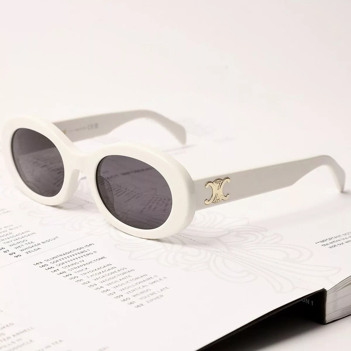 Celine Sunglasses CELINE CL40194U SUNGLASSES White