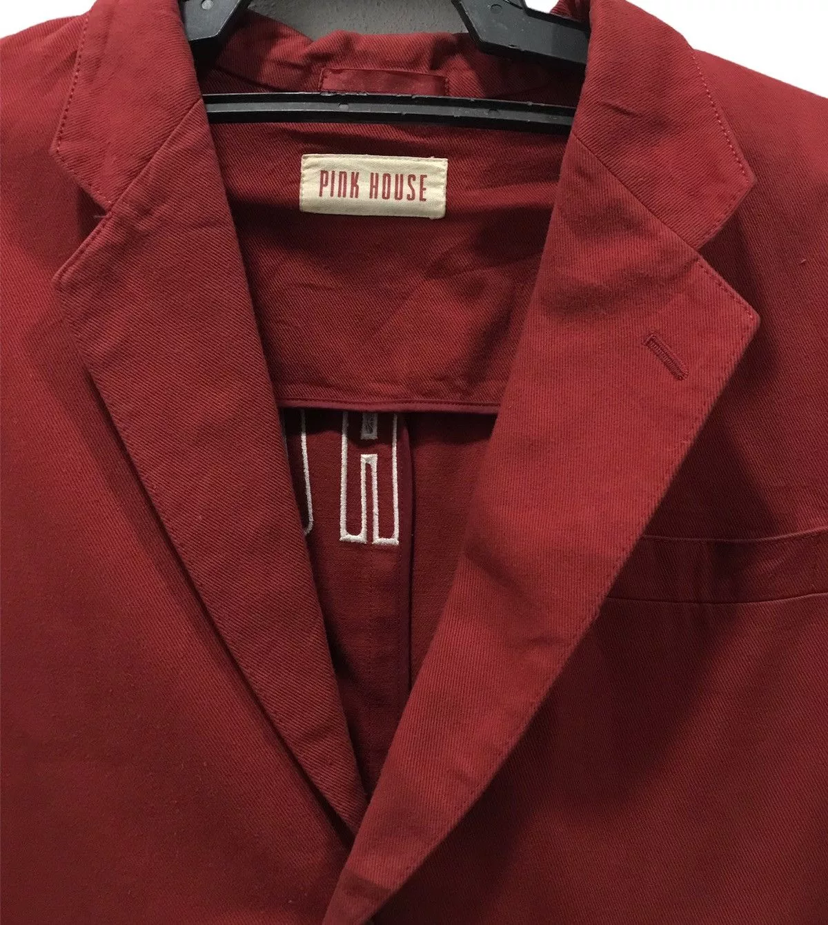 Pink House Light Jackets PINK HOUSE BLAZER COAT Red