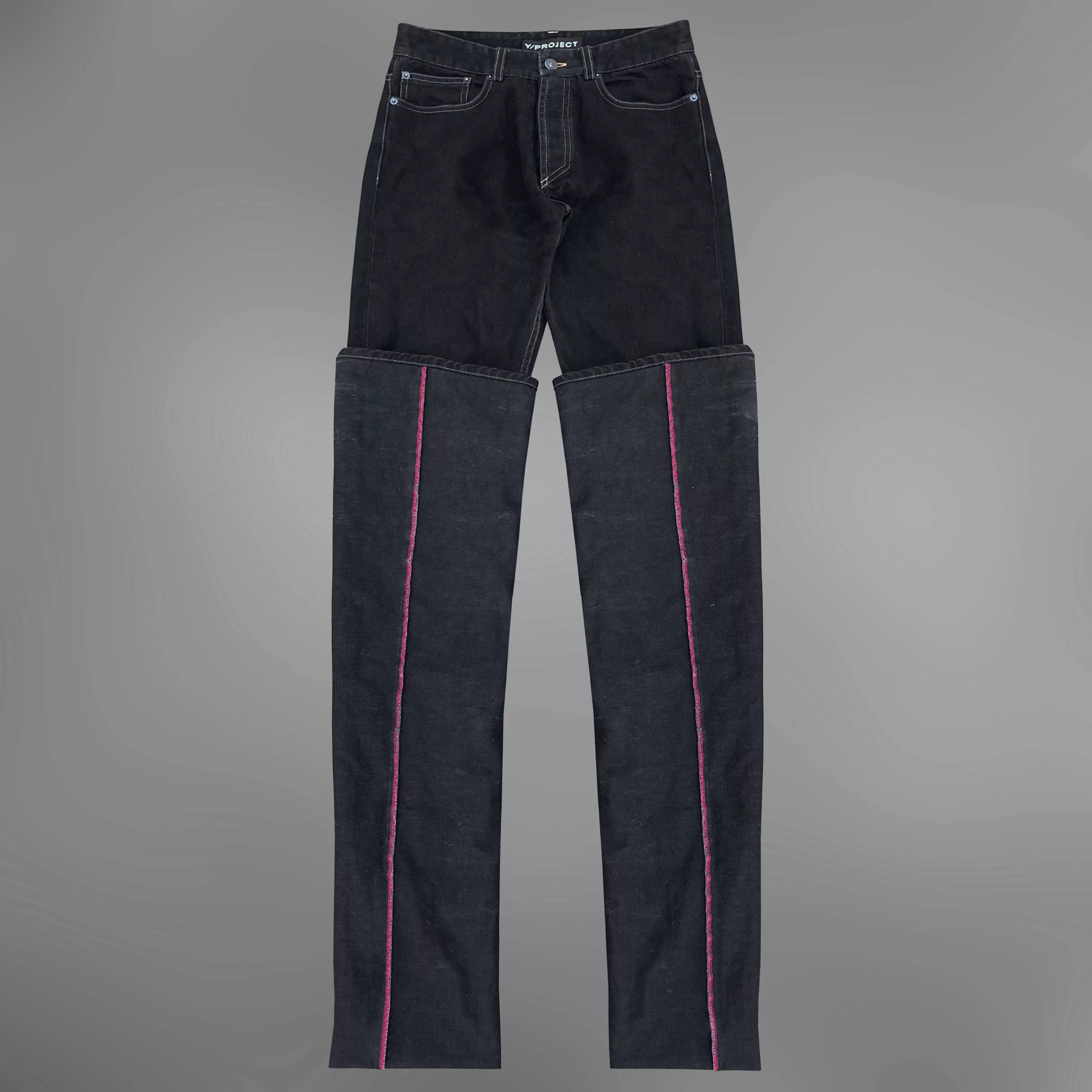 Y/Project Denim Y/Project Extended 7 Feet Black Denim
