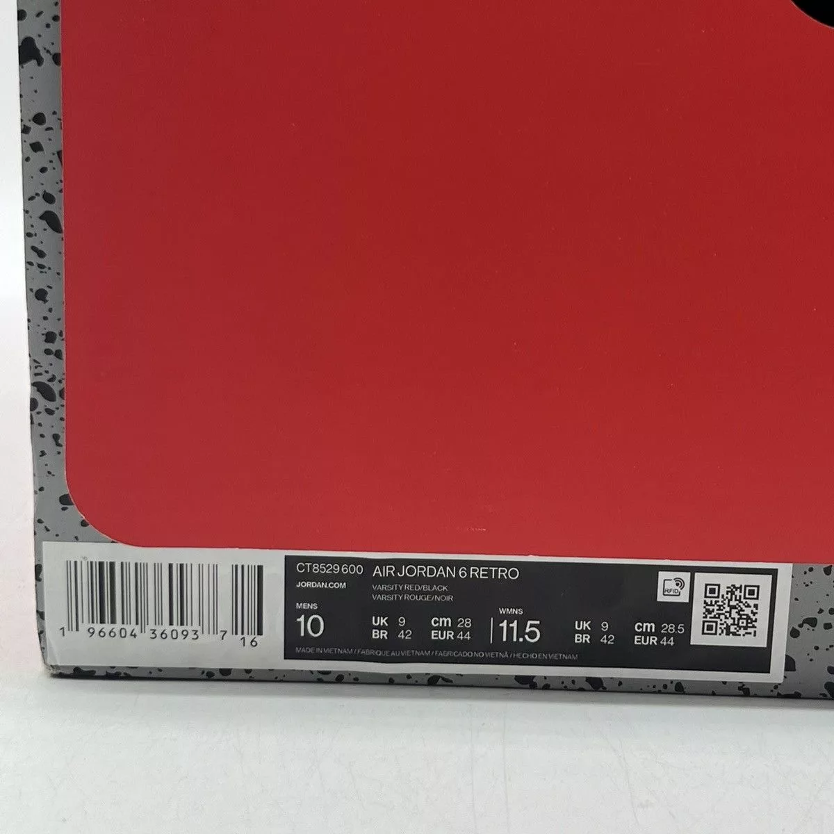Jordan Brand Hi Top Sneakers Jordan Brand Air Jordan 6 Toro bravo Red