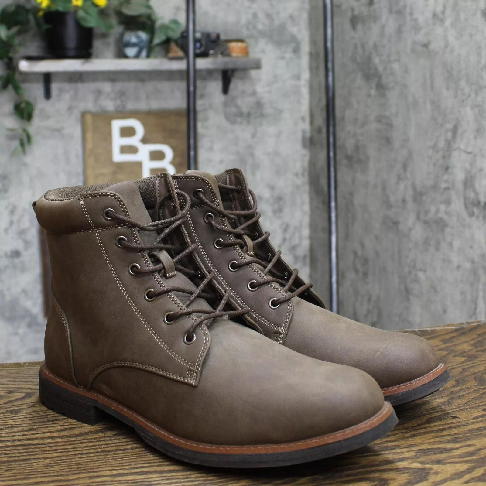 Designer Boots Designer Goodfellow & Co. Men's Suede Boots 1667e8b78534a1 Brown 11.5