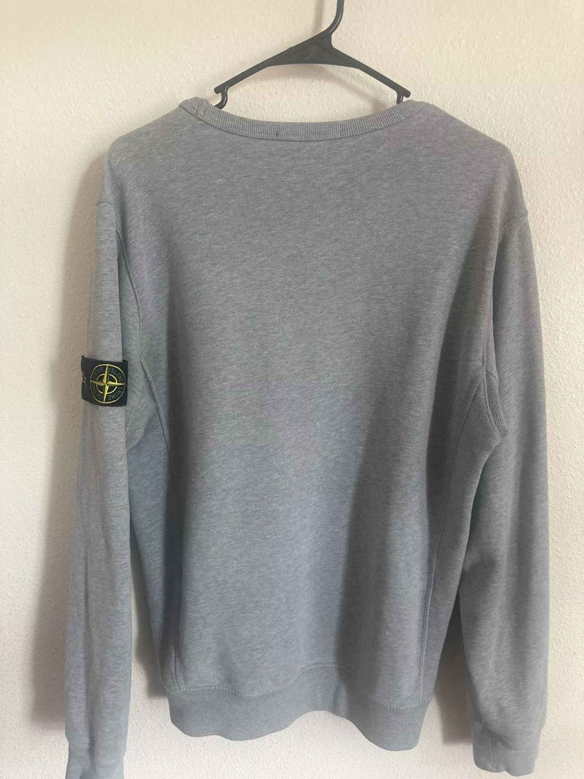 Stone Island Sweaters Knitwear Stone Island Signature crew neck Gray