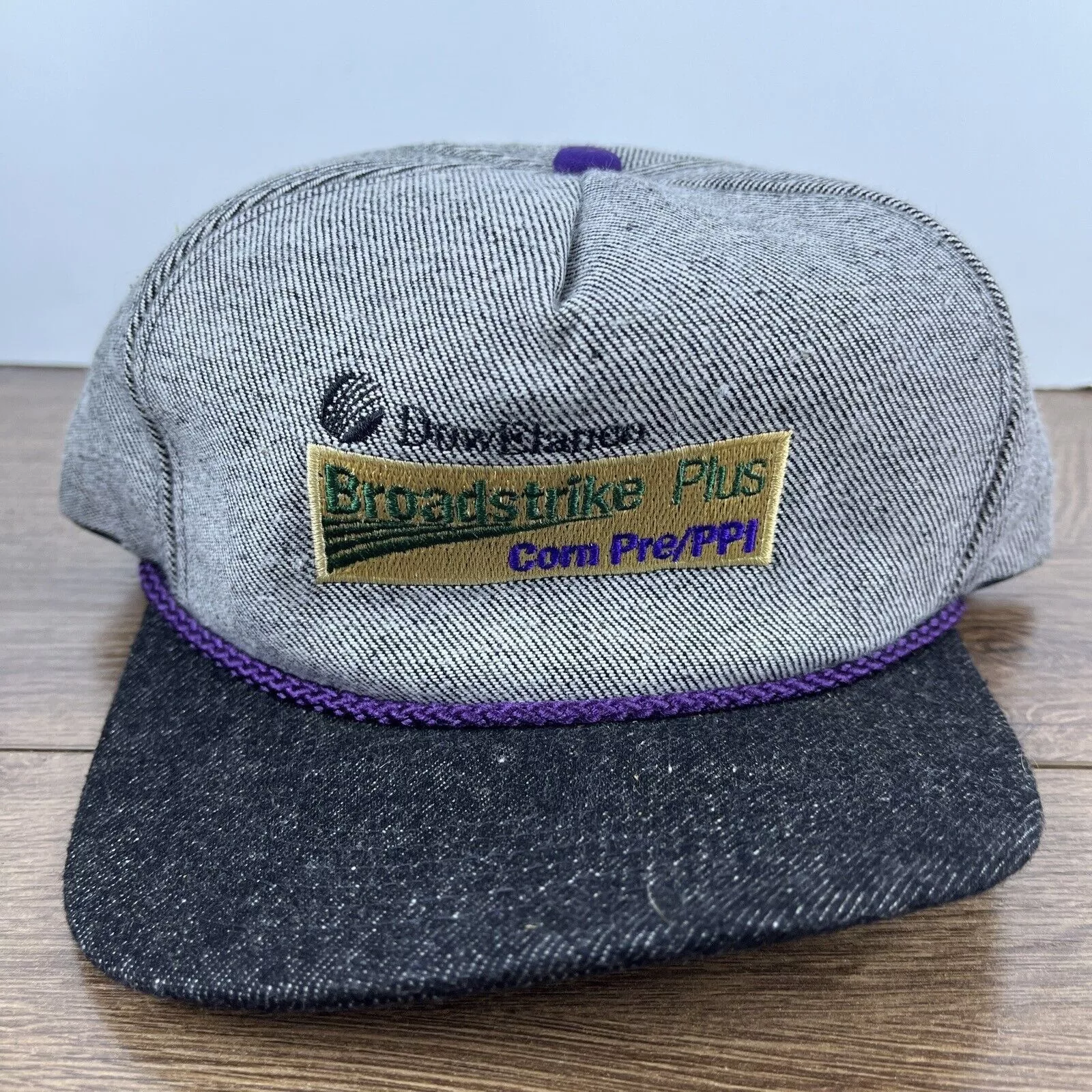 Other Hats Other Broadstrike Plus Corn Hat Gray Snapback Hat Adjustable Adult