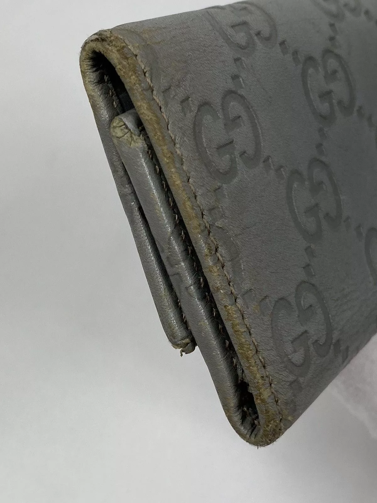 Gucci Wallets Gucci GG Guccissima leather Key Holder Blue