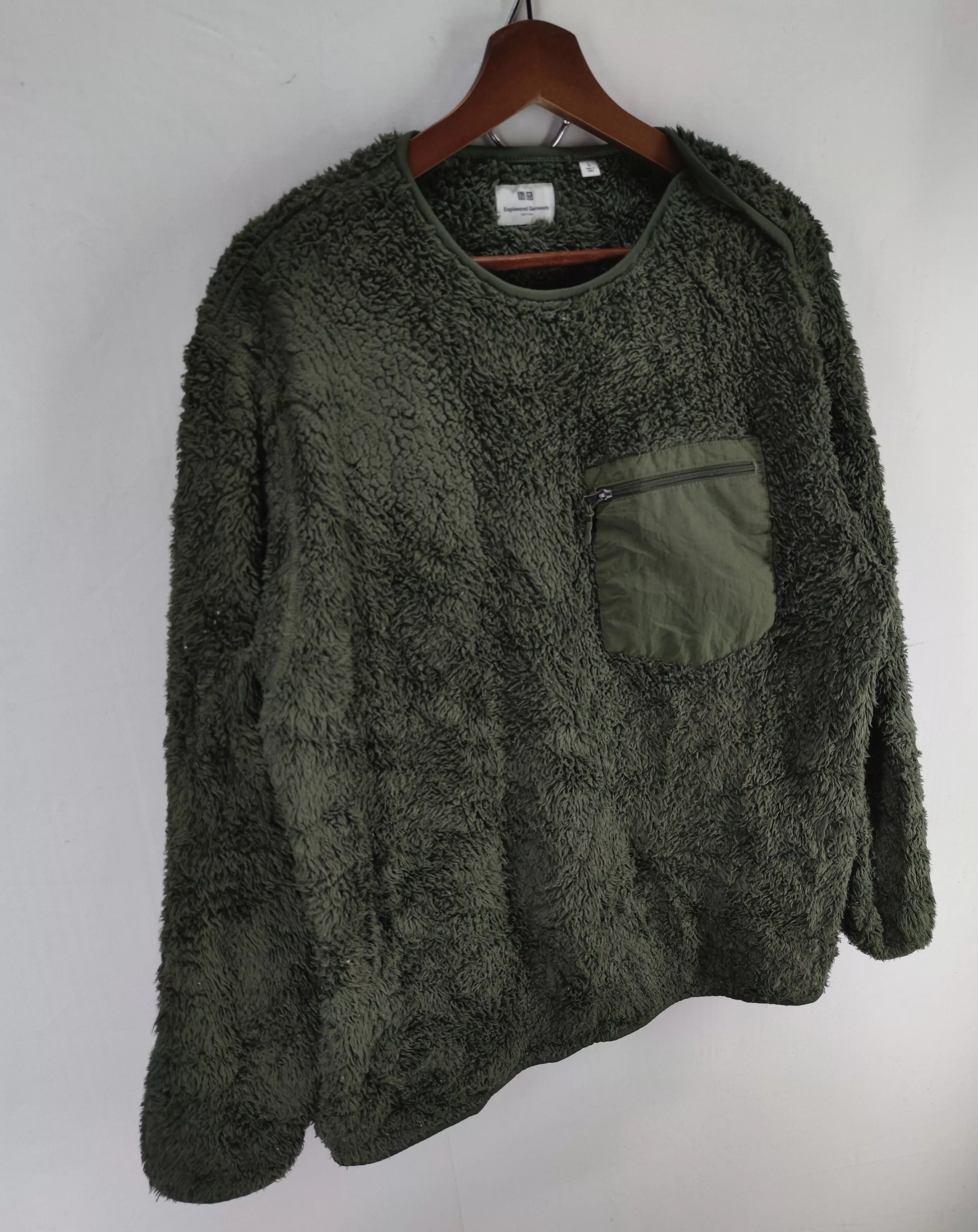 Engineered Garments Sweaters Knitwear Engineered Garments × Uniqlo Engineered Garments X Uniqlo Fleece Sweatersss Green Streetwear
