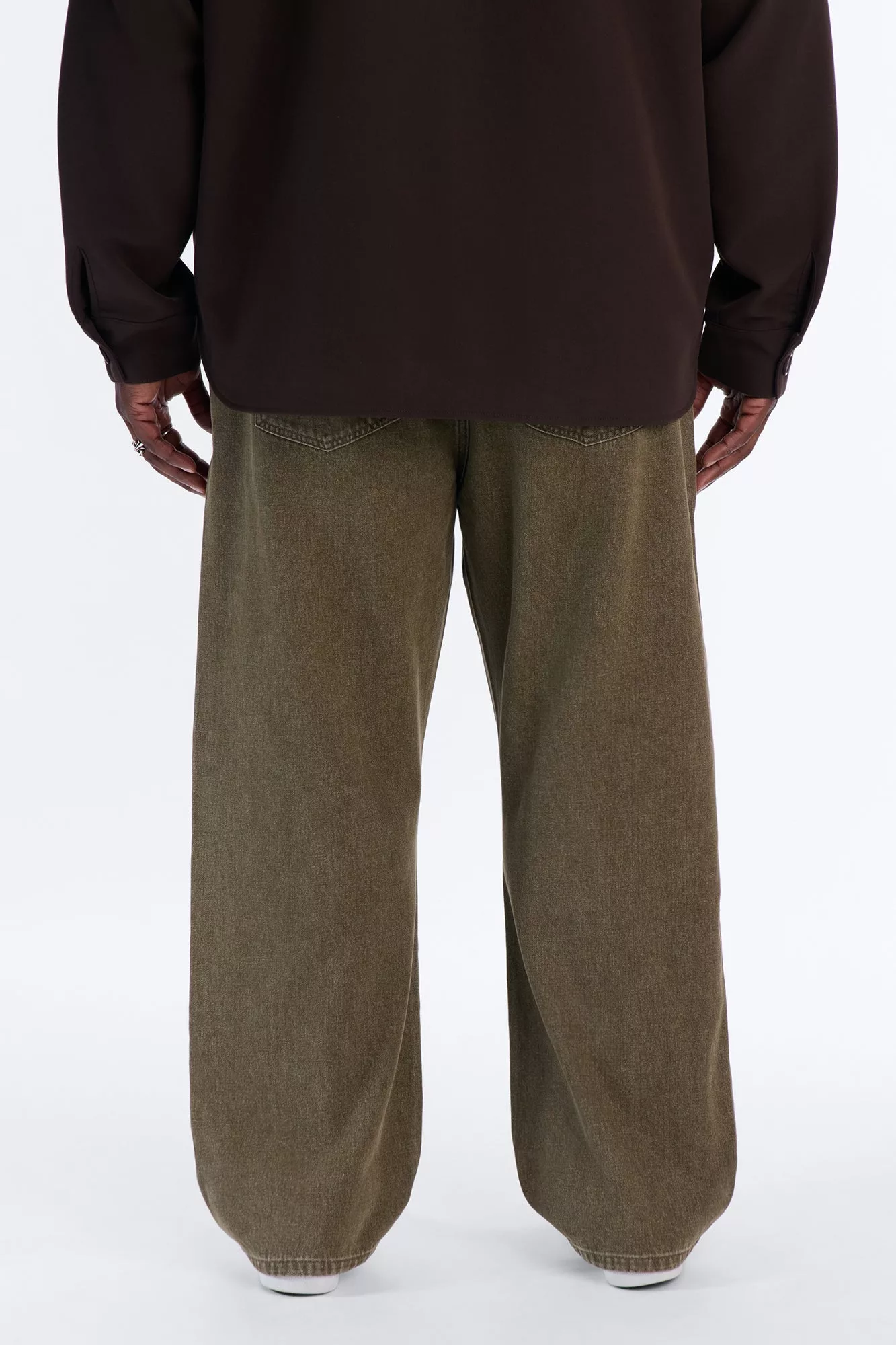 The Staple Relaxed Jean - Olive