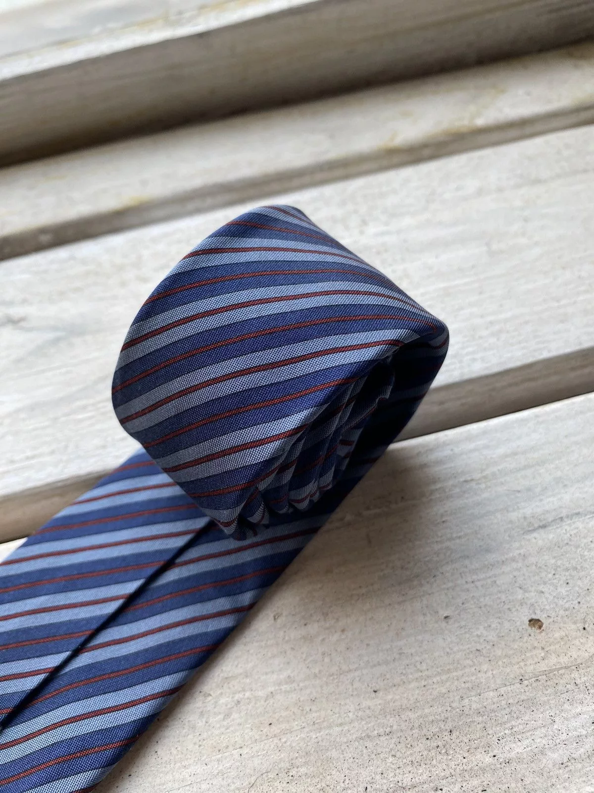 Designer Ties Pocketsquares Designer × Givenchy × Vintage GIVENCHY PARIS SILK VINTAGE TIE Blue
