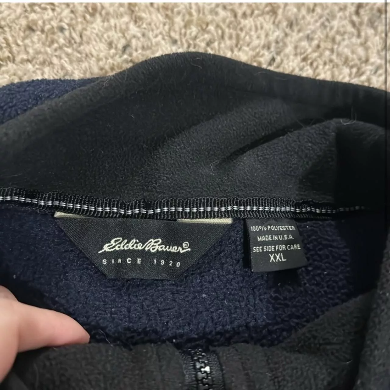 Eddie Bauer Vests Eddie Bauer Fleece Vest Blue