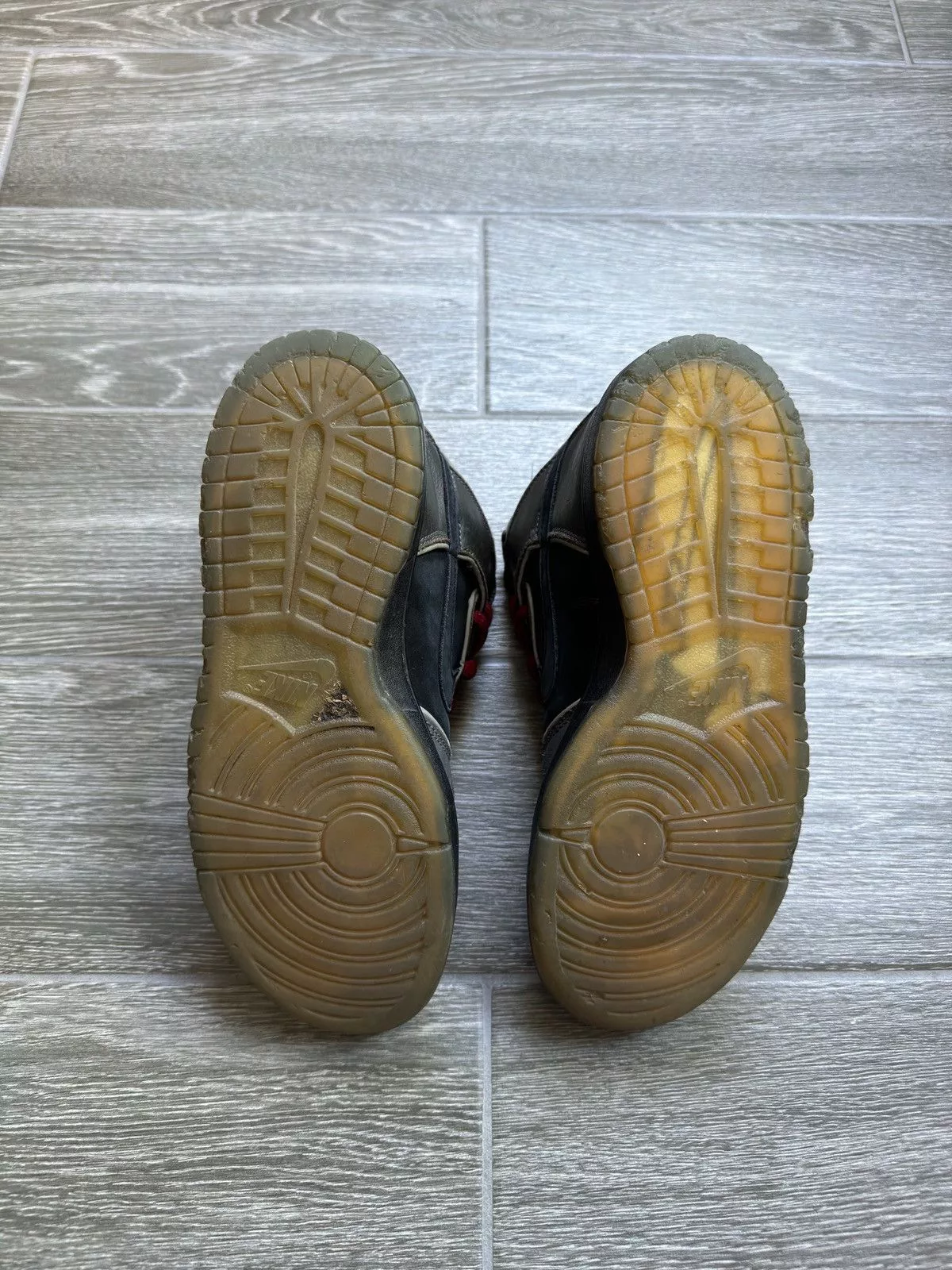 MF Doom Hi Top Sneakers MF Doom × Nike Nike sb dunk MF doom Black