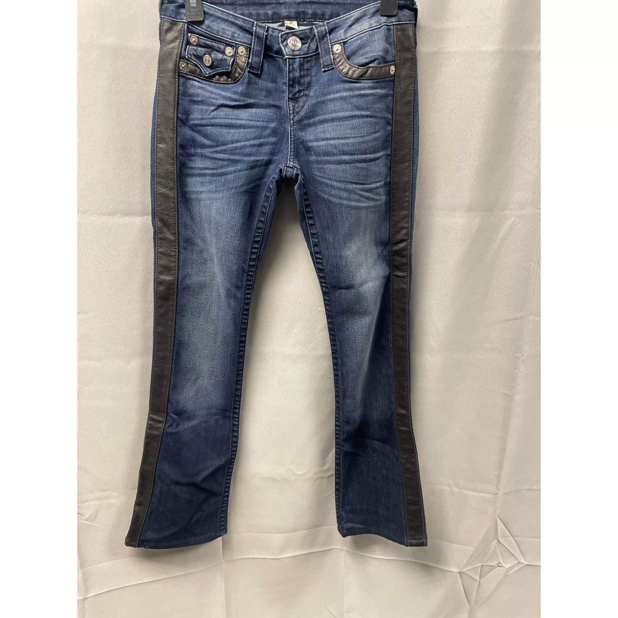 True Religion Jeans True Religion Women's Blue Jeans/Pants Flared Size 26x30 SKU