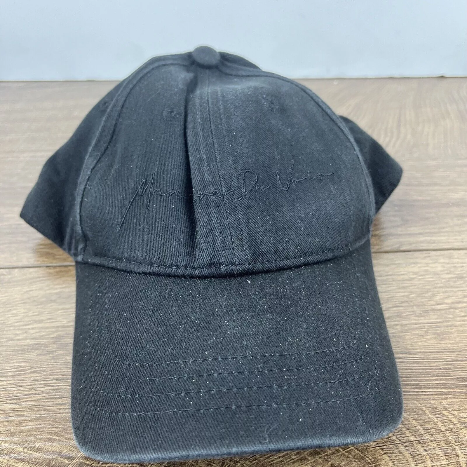 Other Hats Other Manier Der Noir Adjustable Hat Black Hat Adult Fit Black Hat