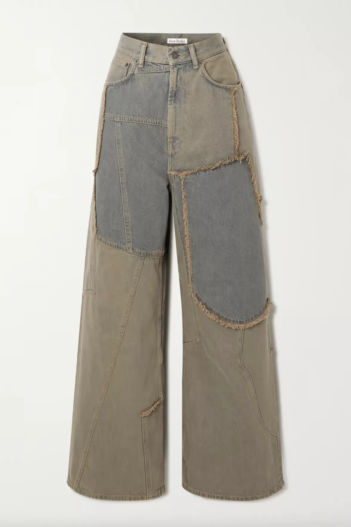 Acne Studios Denim Acne Studios Patchwork Denim Blue