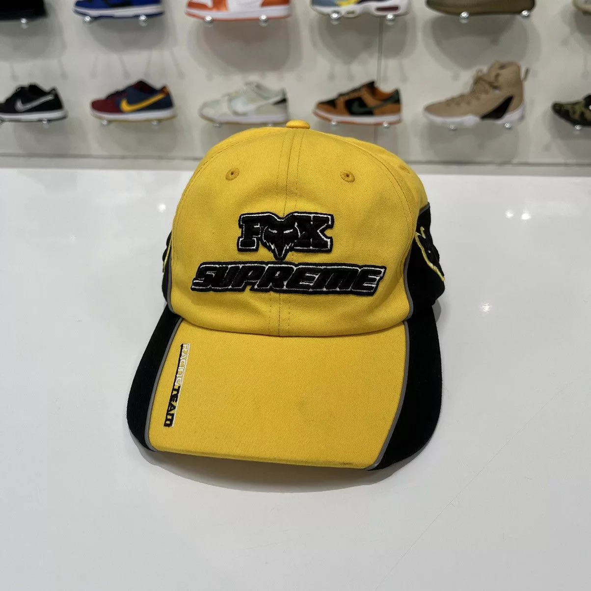 Fox Racing Hats Fox Racing × Supreme Supreme x Fox Racing 6-Panel Cap Yellow Black