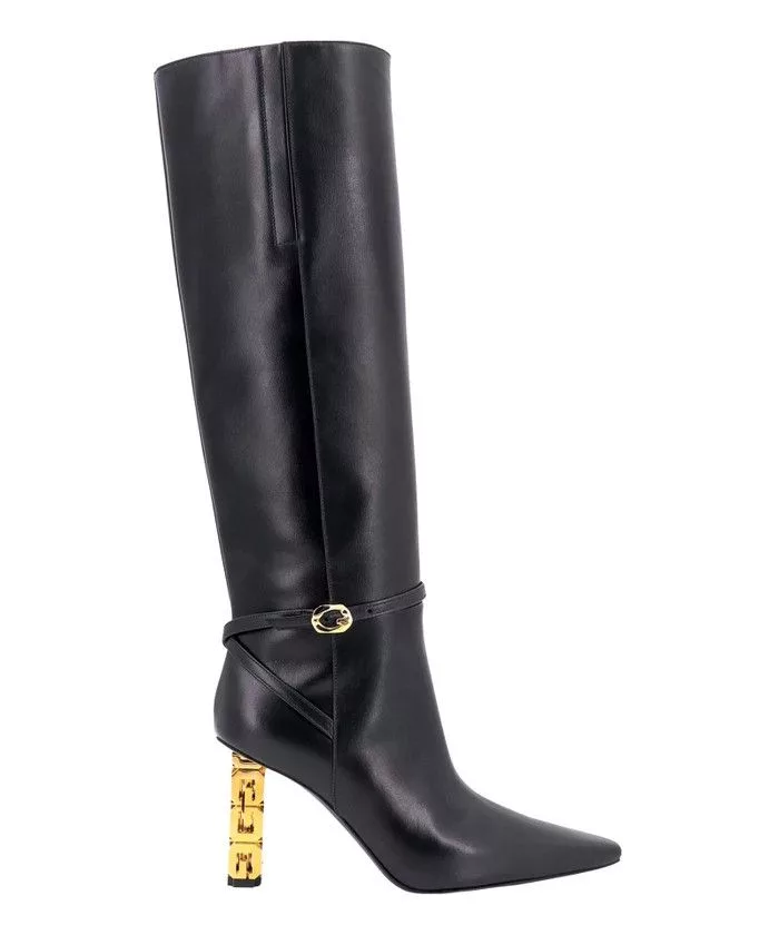 Givenchy Boots Givenchy o1srvl11e0624 G Cube Knee Boots in Black