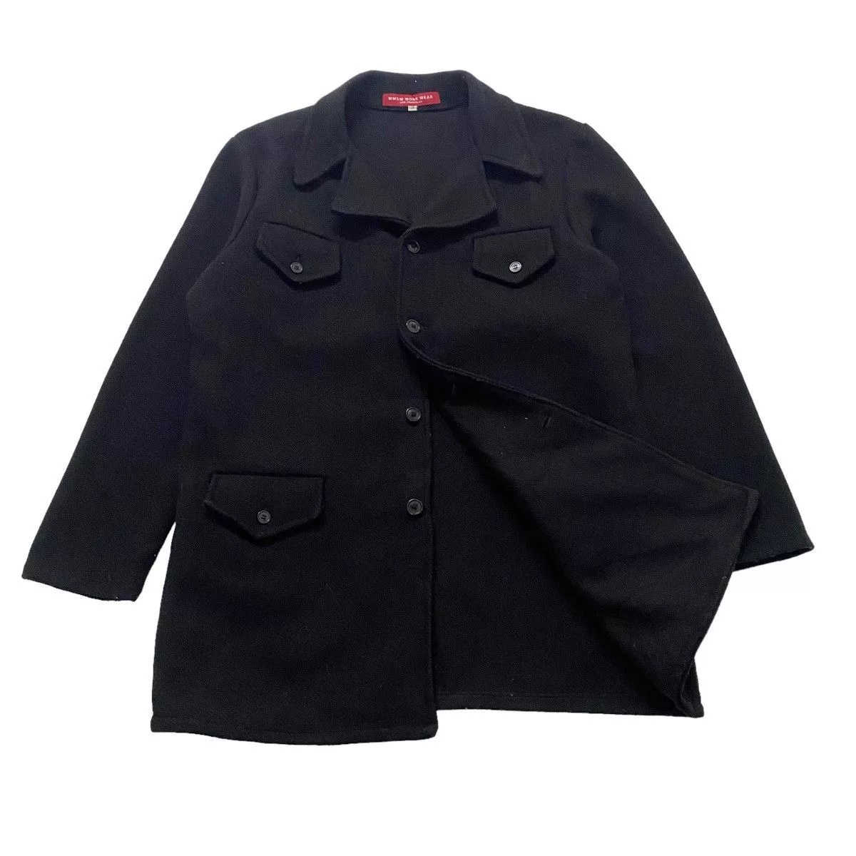 Vintage Light Jackets Vintage ☀️MMSW workwear wool jacket Black