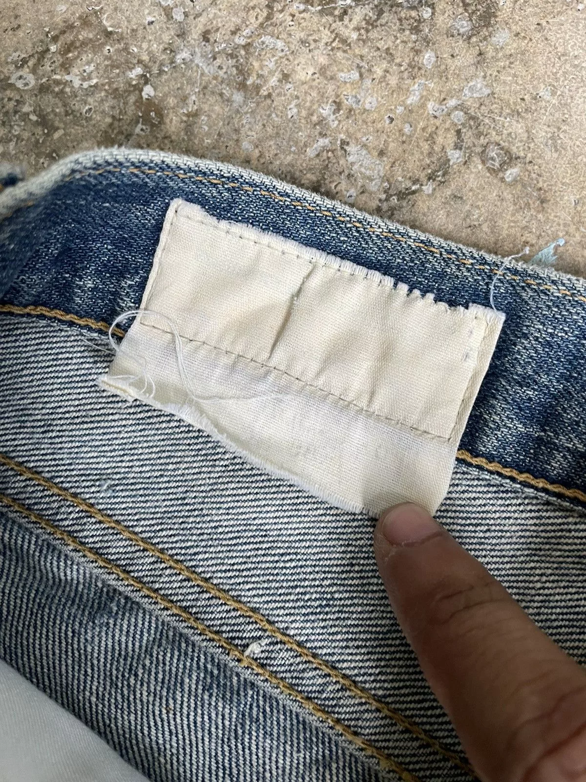 Big John Denim Vintage Big John Flared Pants Blue