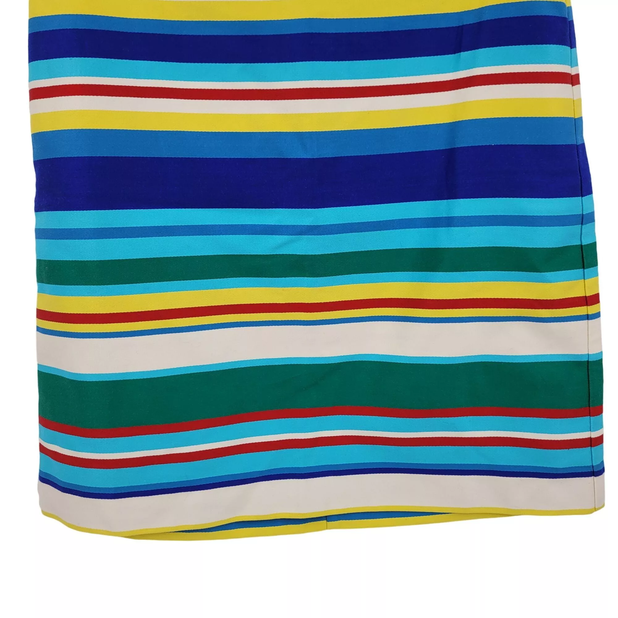 Talbots Mini Skirts Talbots Petites Pencil Skirt 4P Multicolor Rainbow Striped