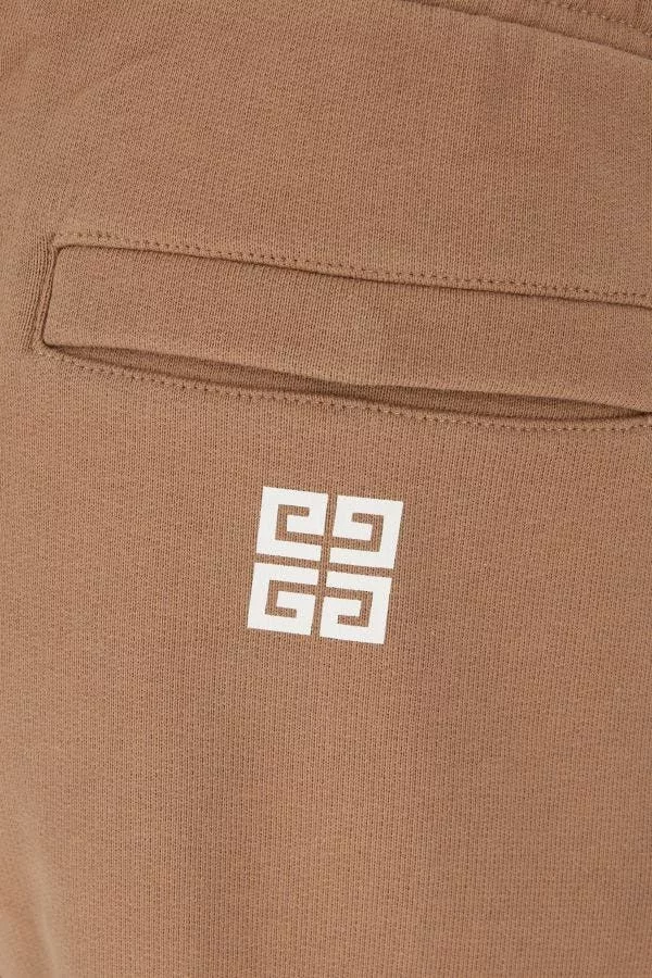 Givenchy Joggers Givenchy os11x0724 Biscuit Cotton Joggers in Beige
