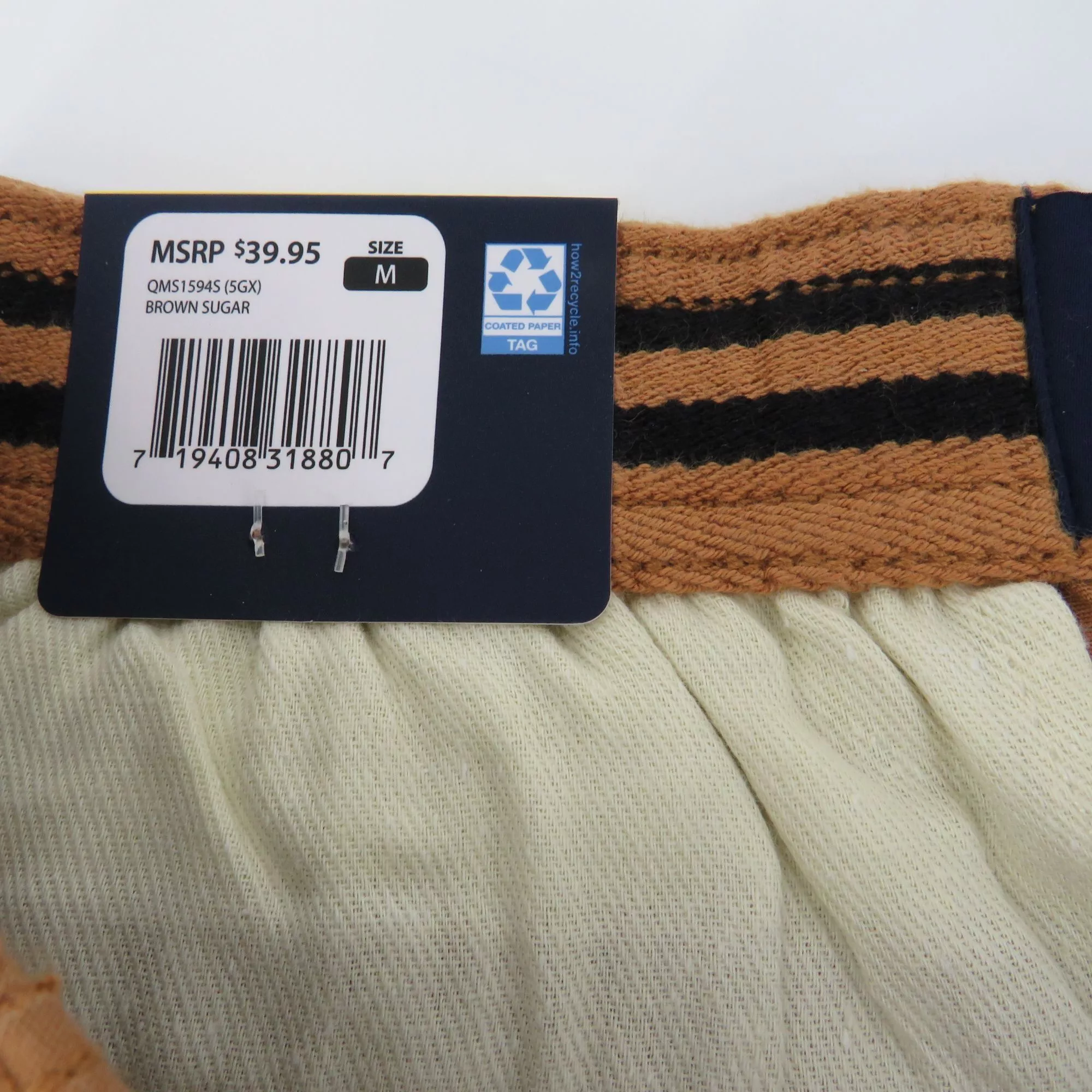 Gap Shorts Gap Men's Brown Sugar Pull-On Shorts Medium NWT $39.95