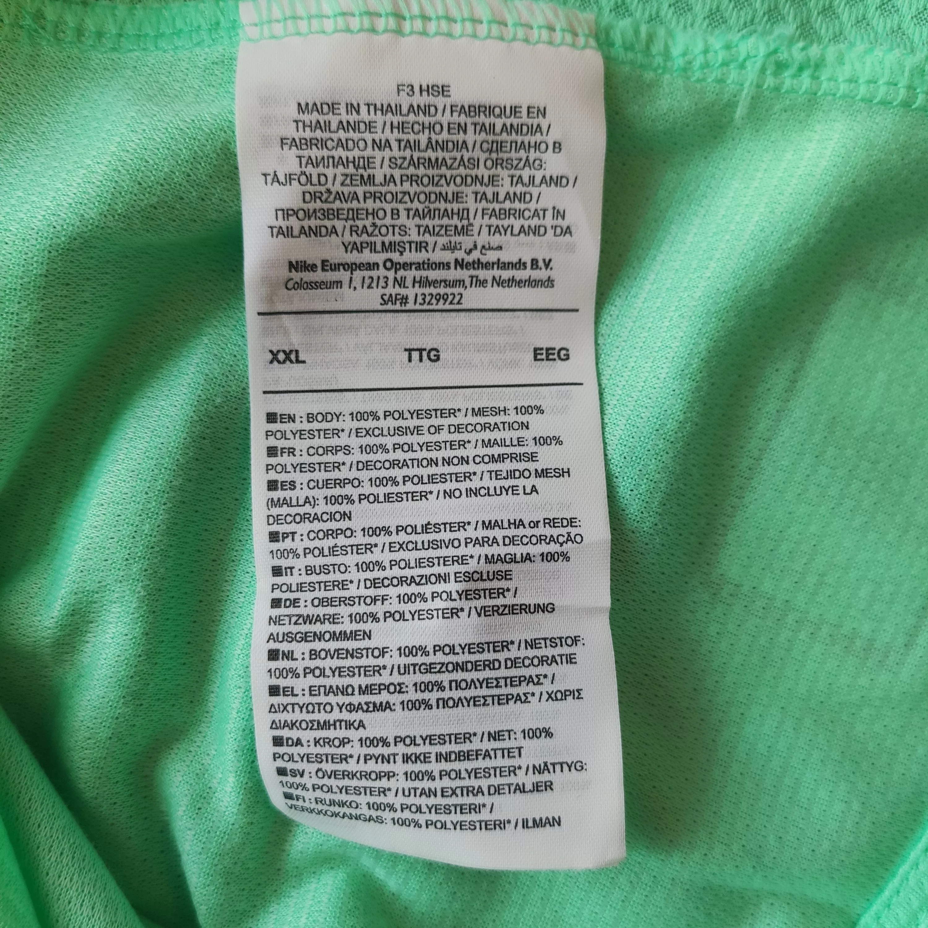 Nike Jerseys F.C. BARCELONA training FOOTBALL SOCCER JERSEY NIKE Green