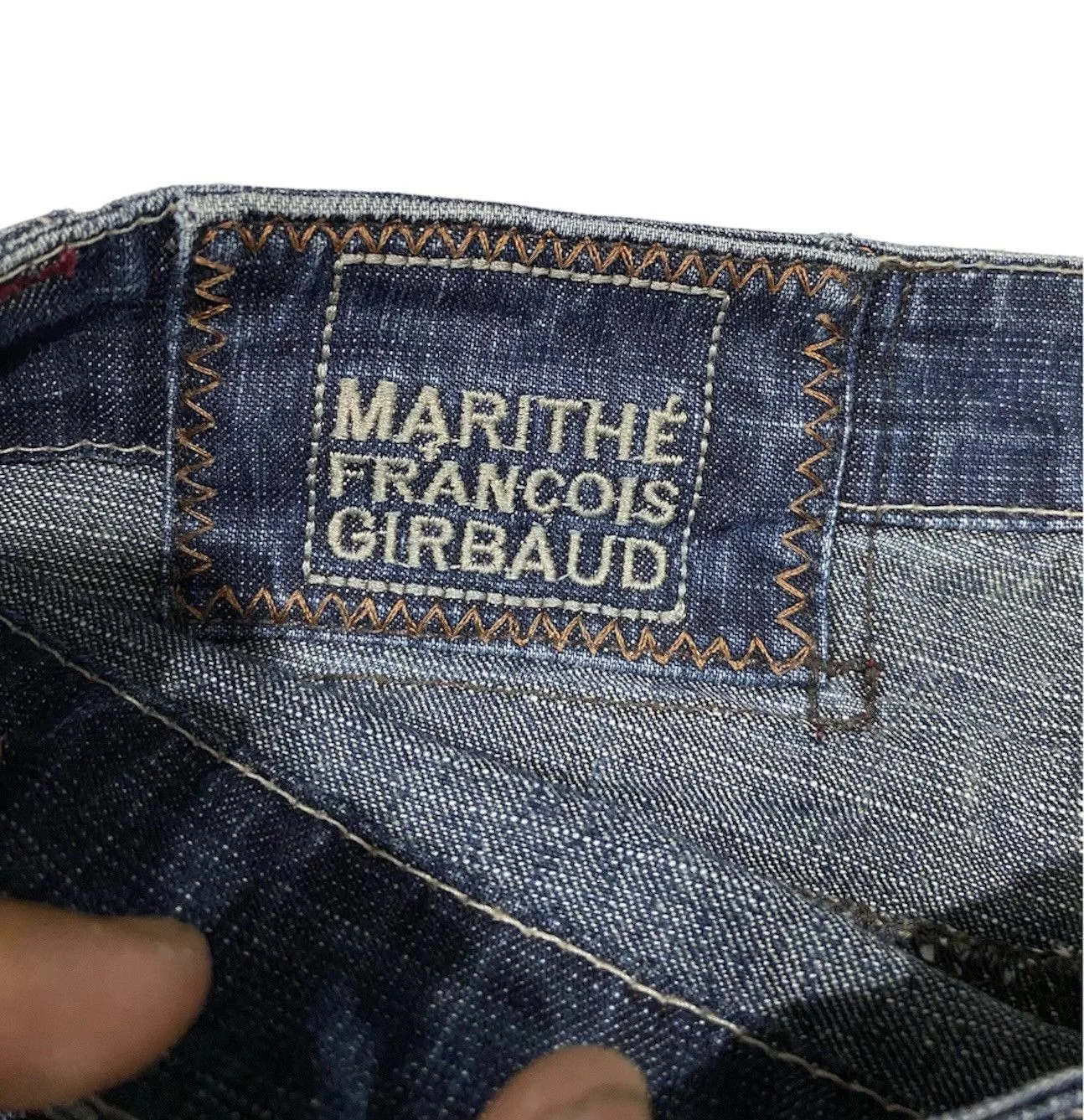 Marithe + Francois Girbaud Denim Marithe + Francois Girbaud Marithe Francois Girbaud Blue Vintage