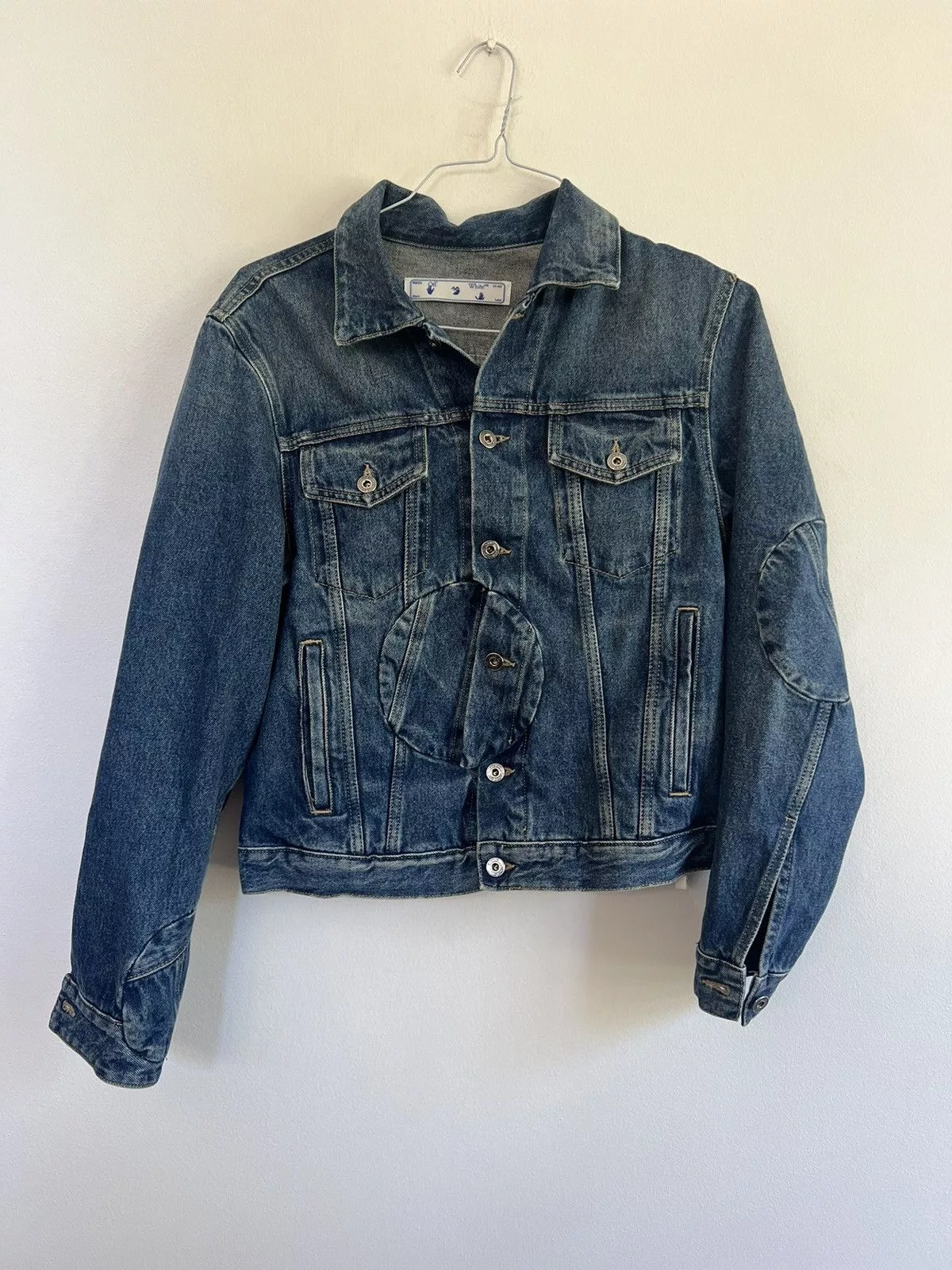 Off-White Denim Jackets Off-White × Virgil Abloh Off white denim jacket Blue