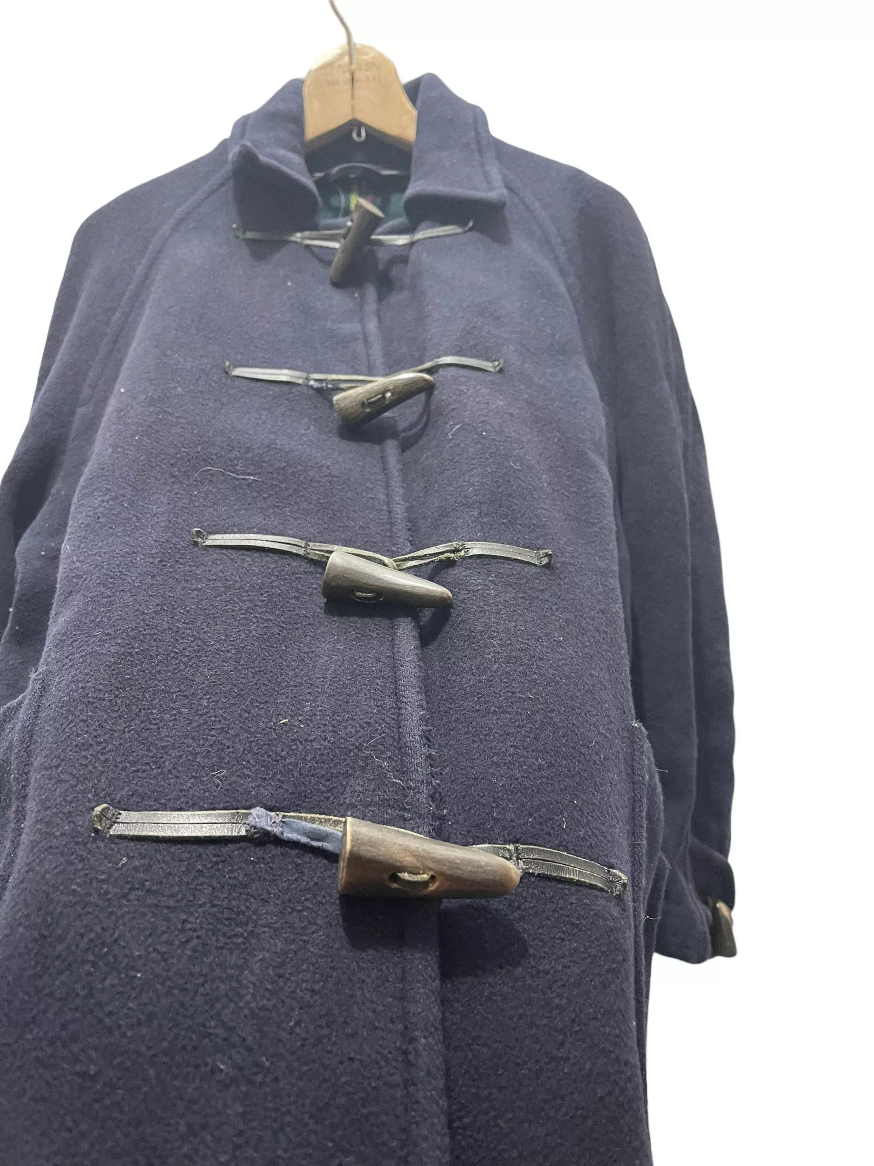 Gloverall Jackets Vintage Gloverall Duffle Coat Jacket Blue