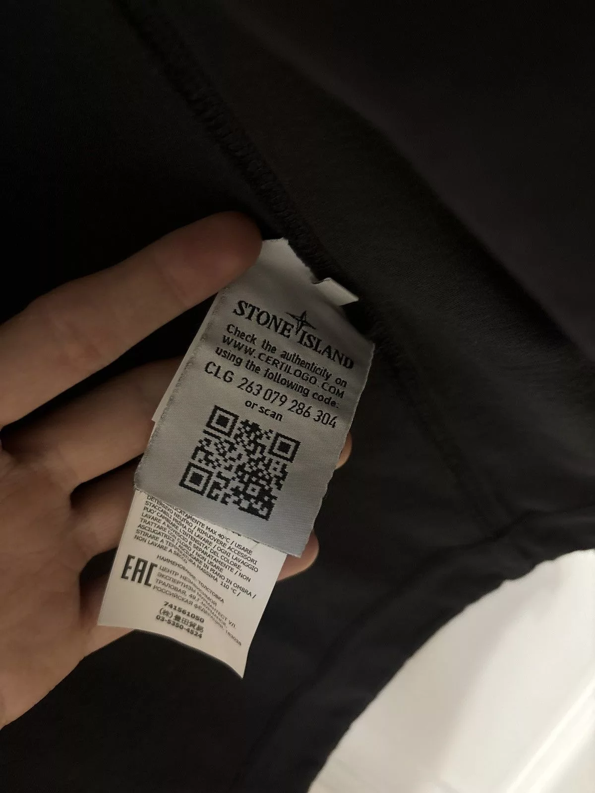 Stone Island Light Jackets Stone island Jacket Black