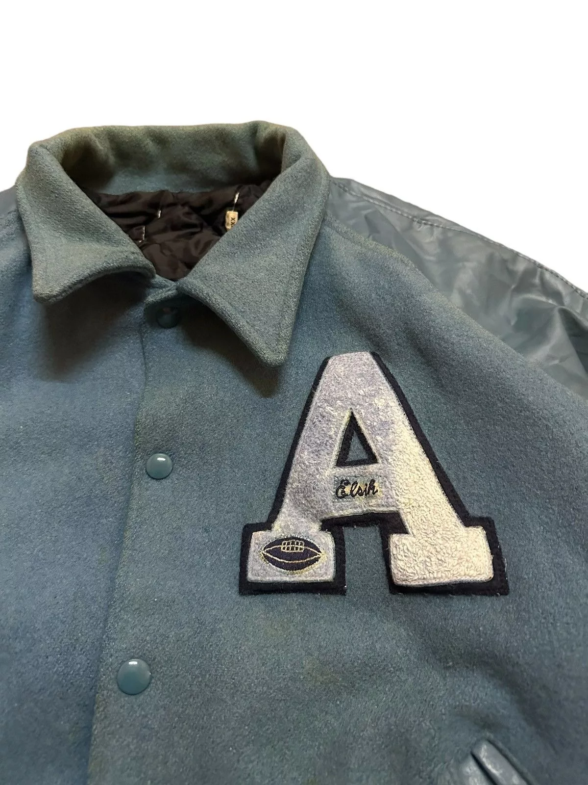 Vintage Bombers Vintage Varsity Jacket Blue