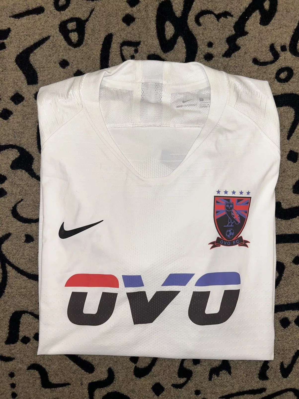 Drake Jerseys Nike x Drake Unreleased Vaporknit Soccer Jersey White