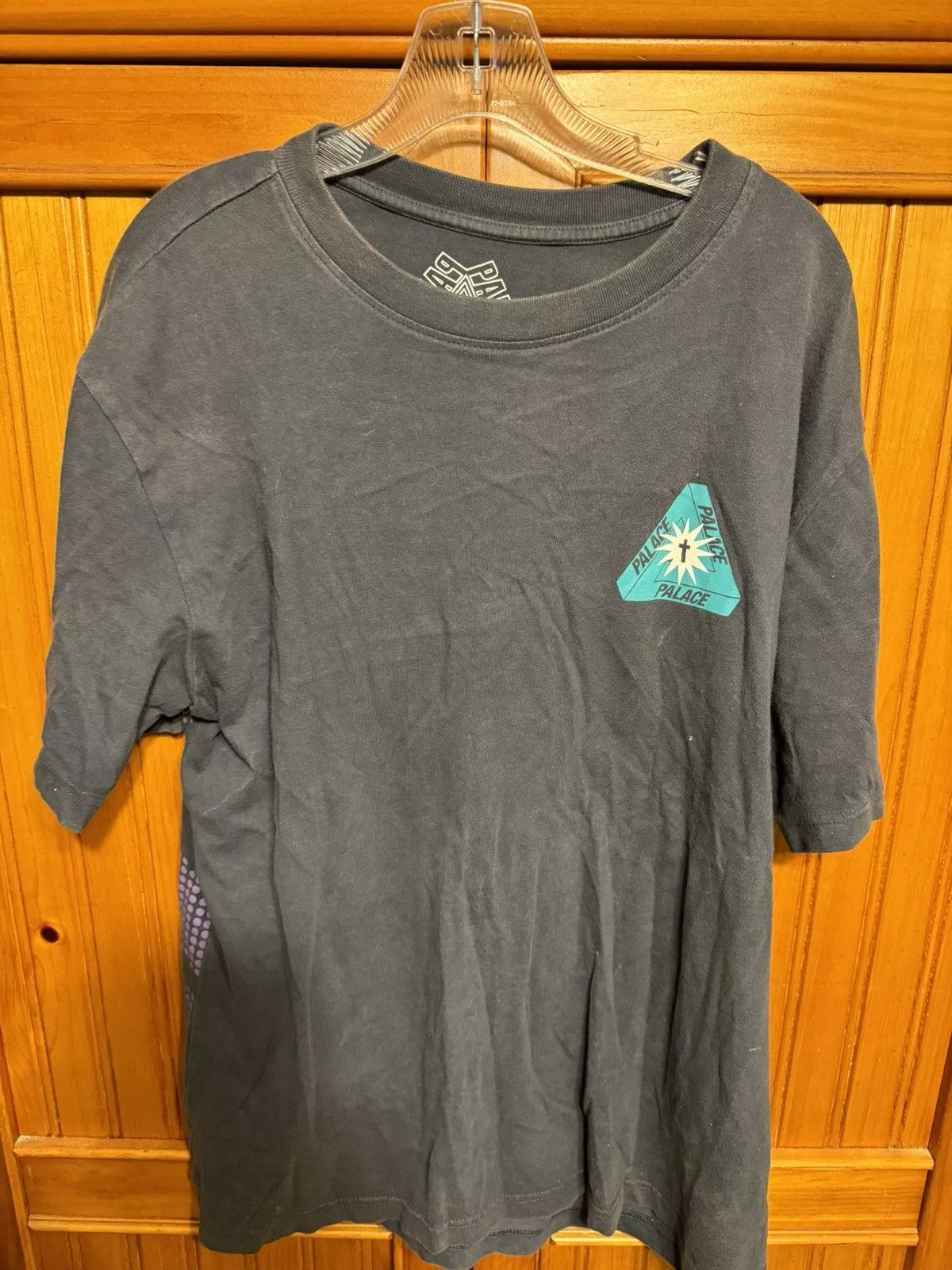 Palace Short Sleeve T Shirts Palace navy blue shirt sz large Streetwear